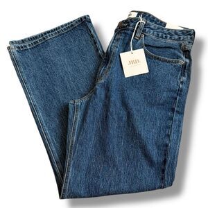JBD Just Black Denim Retro Straight Leg Jeans Dark Wash Size 31/12 NWT